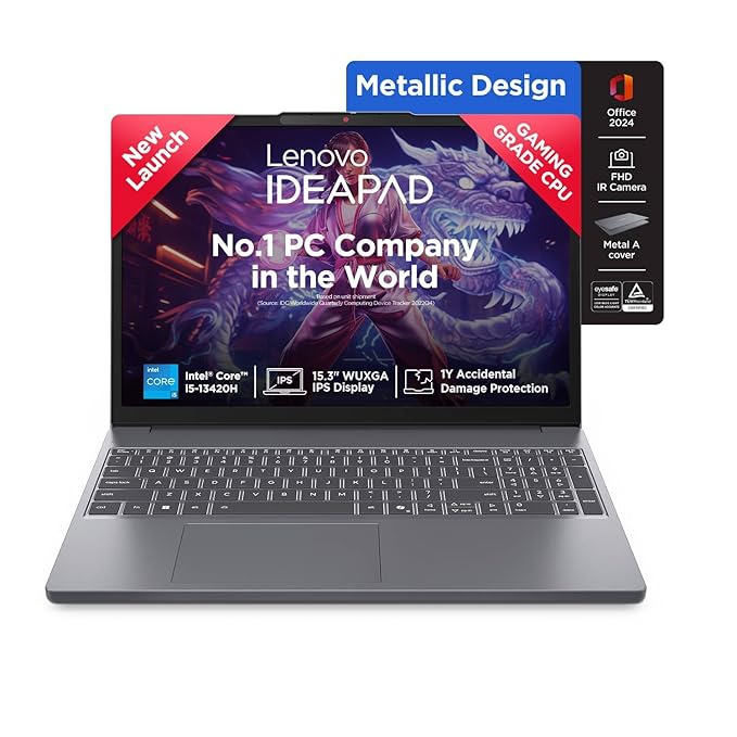 Lenovo IdeaPad Slim 3 best laptop for students under 60000 for students
