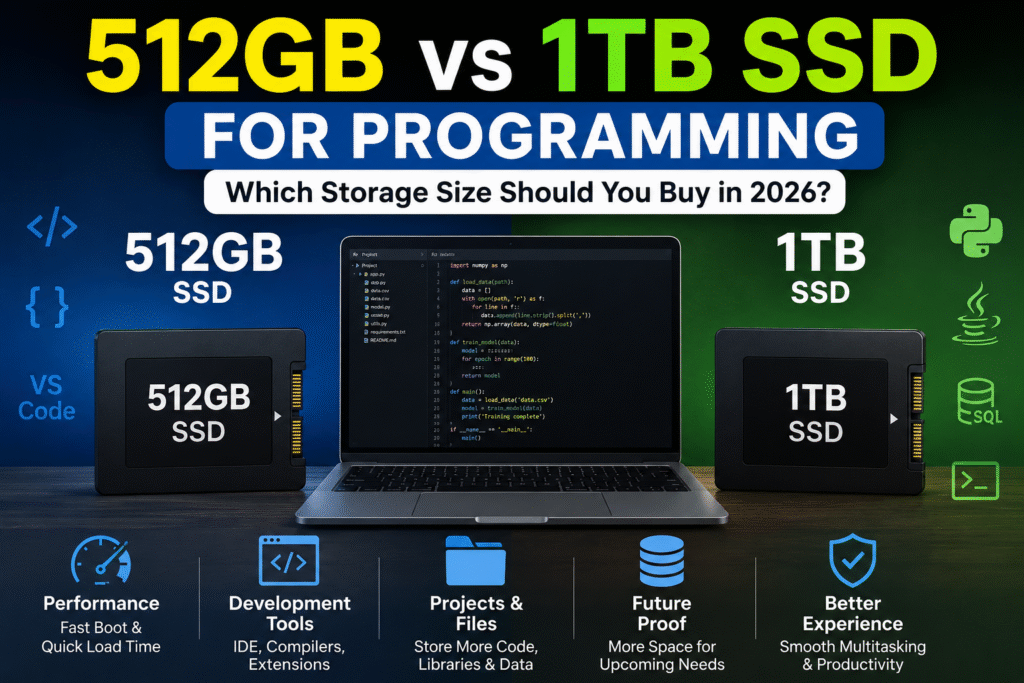 512GB VS 1TB SSD for Programming